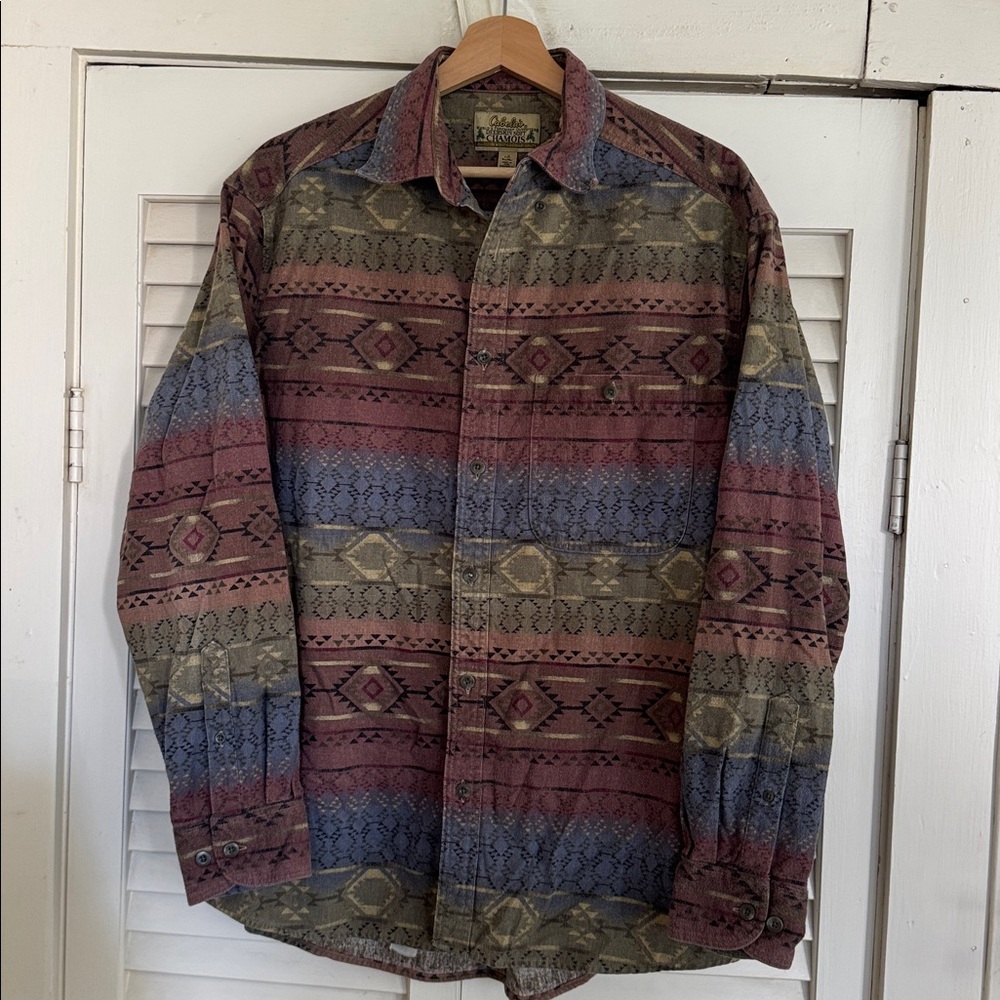 Cabelas Deerskin Chamois Shirt size L